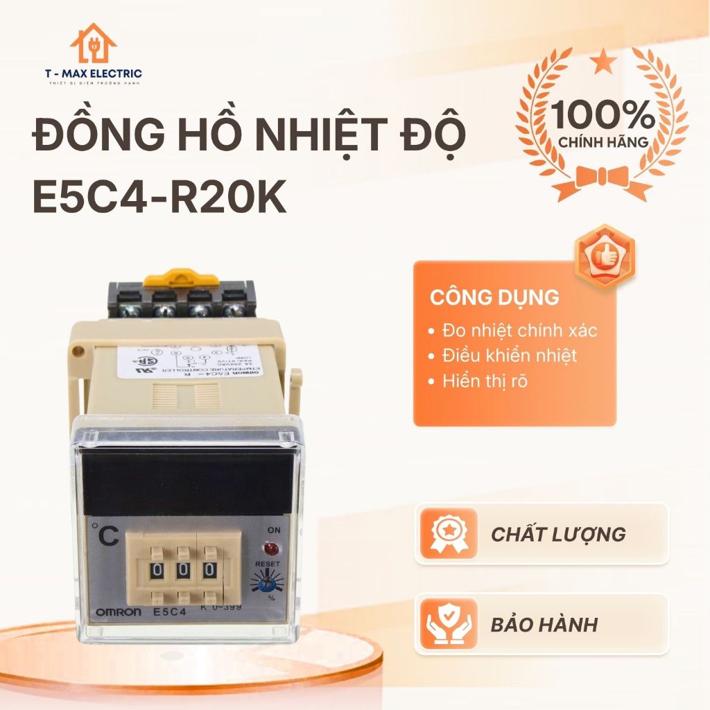 ĐỒNG HỒ NHIỆT ĐỘ E5C4-R20K