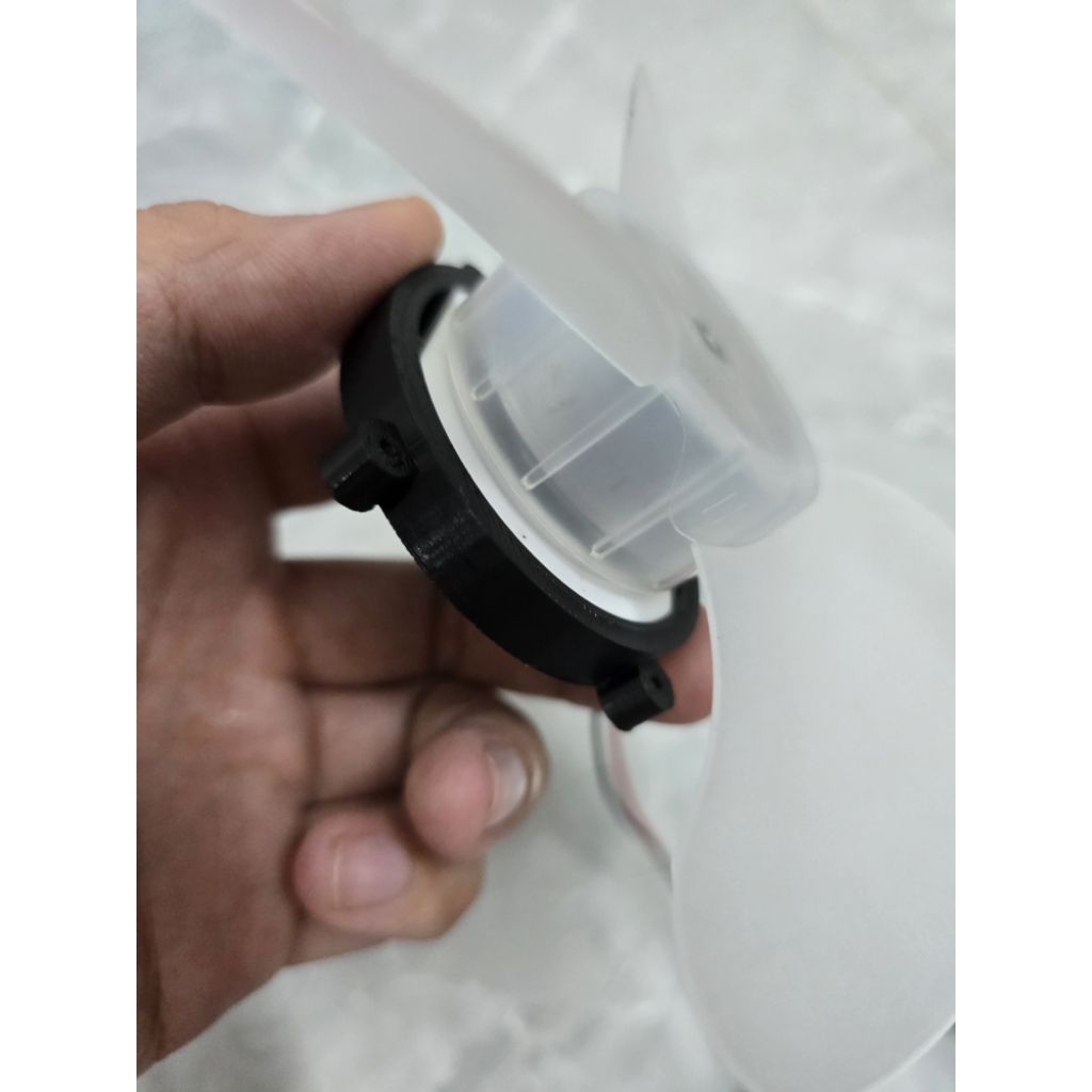 [DIY] Đế Giữ Motor Quạt Mini 5V-12V - Gá Đỡ Motor Tròn In 3D (Mounting Bracket)