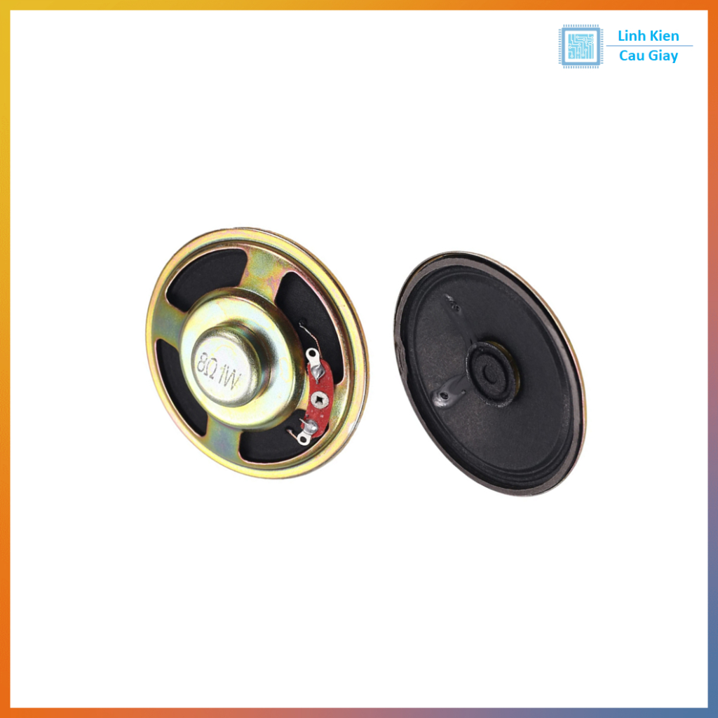 Loa 8ohm 1W 50mm loa phát âm thanh cho mạch điện tử