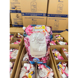  Giá sỉ- Thùng 4 Túi 12 Lít Nước giặt Herbal Premium hương nước hoa 