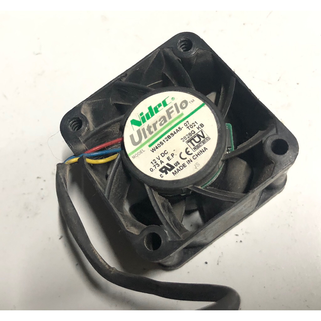 Quạt tản nhiệt 4cm 12V 0.73A NIDEC – Quạt nhỏ gọn, mạnh mẽ, chạy êm, độ bền cao