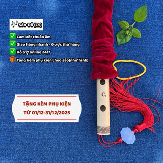  Sáo Trúc Đô  C5  Khắc Laser - Sáo Trúc Đô Chuẩn Âm Dễ Thổi - Giao Hàng Nhanh – Được Thử Hàng 