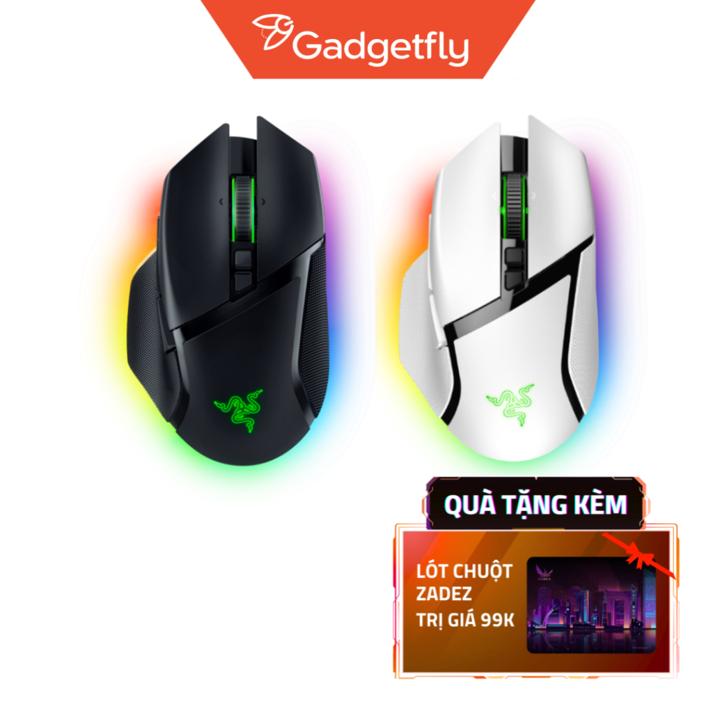 [New] Chuột  Razer Basilisk V3 Pro 35K | Kết Nối 2.4Ghz - Bluetooth - Dây | FOCUS PRO 35K DPI | Swit