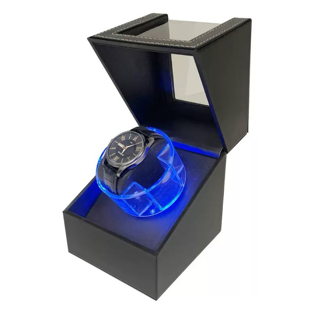 Hộp đựng đồng hồ cơ xoay tự động đảo chiều chất liệu da PU cao cấp N125