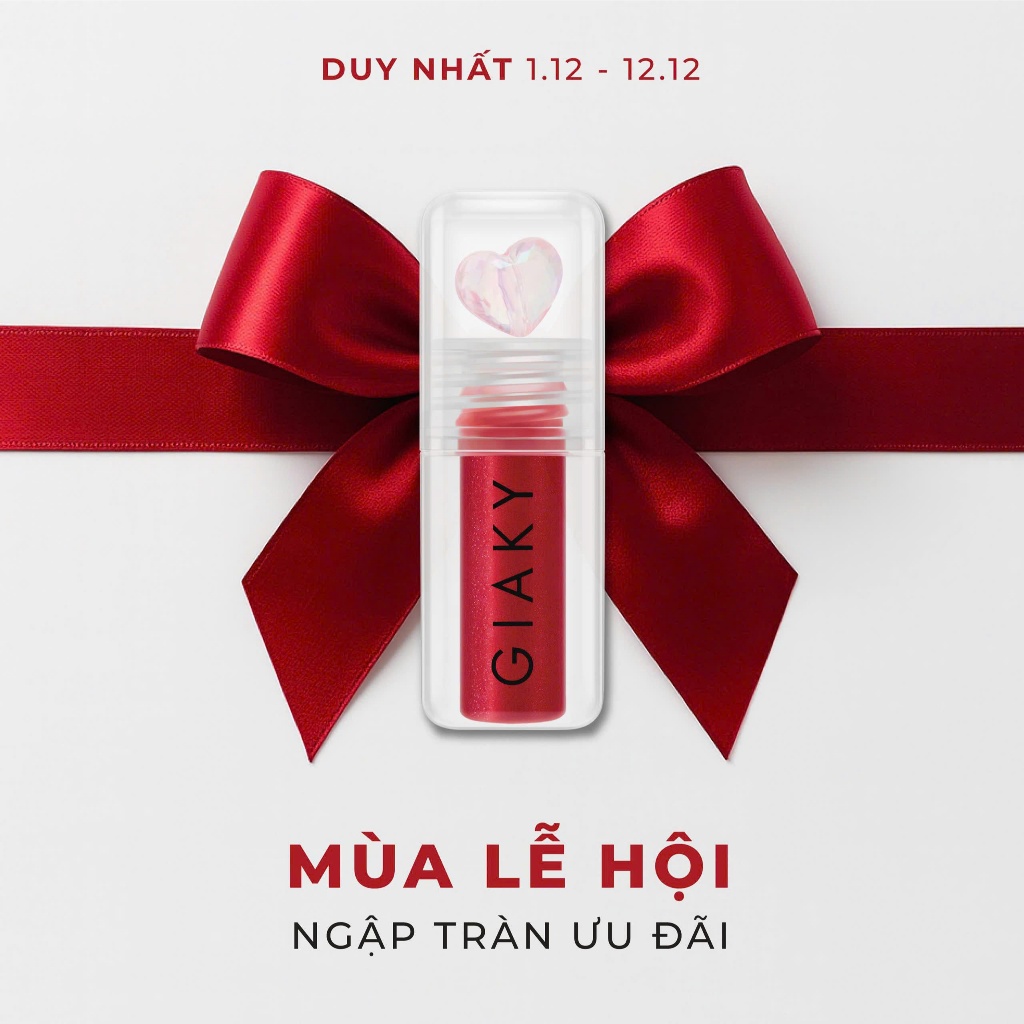   GIAKY  Má hồng kem ngọc trai dưỡng ẩm dịu nhẹ lâu trôi Hydrating & Shimmering Liquid Blush 5g 