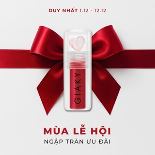   GIAKY  Má hồng kem ngọc trai dưỡng ẩm dịu nhẹ lâu trôi Hydrating & Shimmering Liquid Blush 5g 