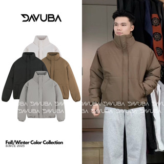 [Không Dồn Bông] Áo phao bông tấm DAVUBA cổ cao dày dặn SM116