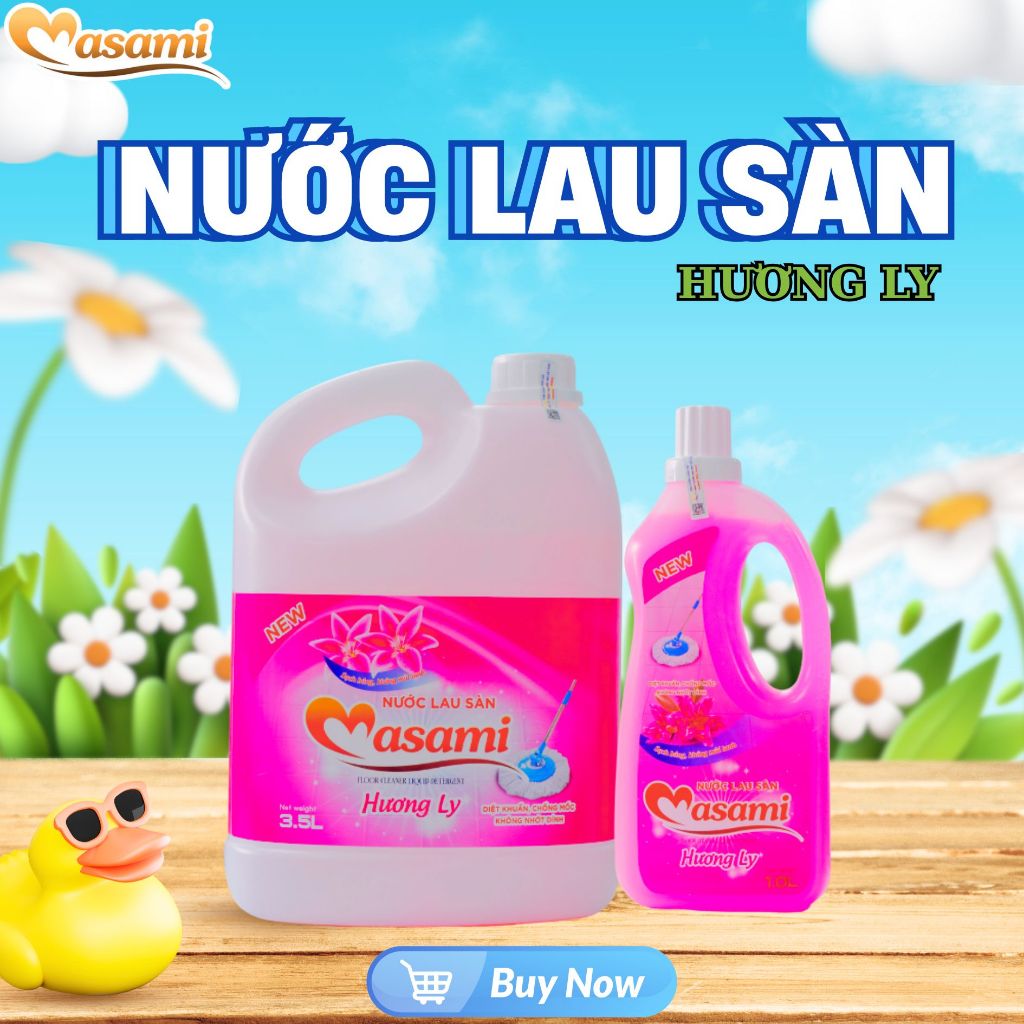 Nước Lau Sàn Hương Ly Masami ( 1L, 3.5L )