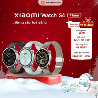  Đồng hồ thông minh Xiaomi Watch S4 41mm - Màn hình AMOLED 1.32 inch - Bảo Hành 12 Tháng 