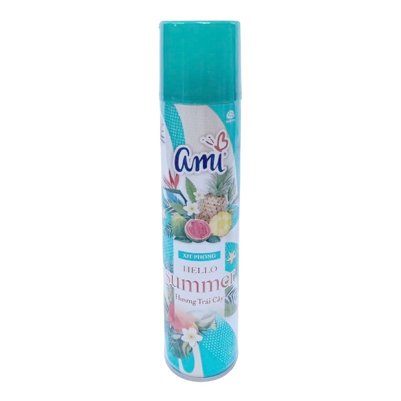 [Mẫu mới] Bình xịt phòng Ami hương trái cây 280ml