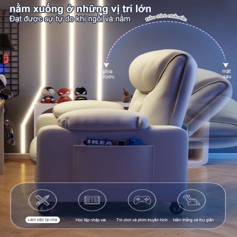 ALVIN Ghế sofa ghế chơi game có thể điều chỉnh không thấm nước Mềm mại và thoải mái | BigBuy360 - bigbuy360.vn