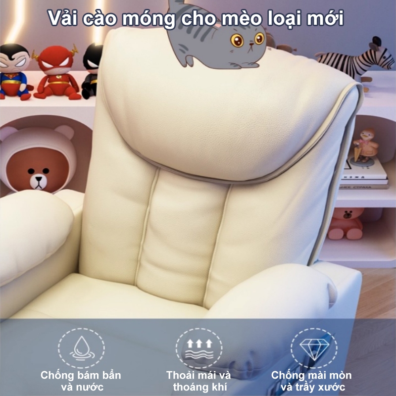 ALVIN Ghế sofa ghế chơi game có thể điều chỉnh không thấm nước Mềm mại và thoải mái | BigBuy360 - bigbuy360.vn