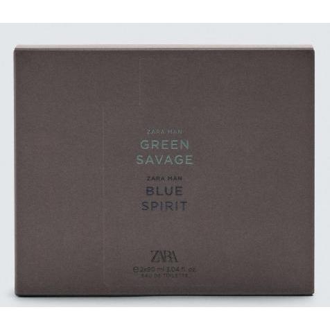 SET NƯỚC HOA GREEN SAVAGE + BLUE SPIRIT EDT 2 X 90ML ( 3.4 FL. OZ )