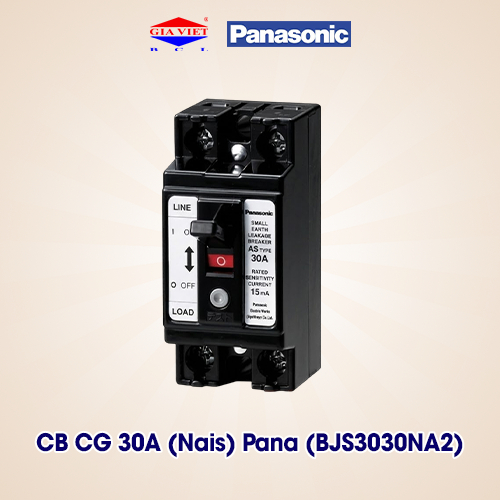 Cầu Dao Chống Giật Panasonic 30A BJS3030NA2 Chính Hãng