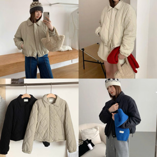  NUTCLOSET - Áo phao quả trám kéo khoá 1955_A2439 