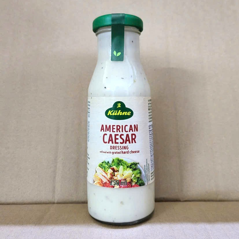 KUEHNE + chai CAESAR 250ml + SỐT TRỘN SALAD KIỂU MỸ American Caesar Dressing with Grated Hard Cheese