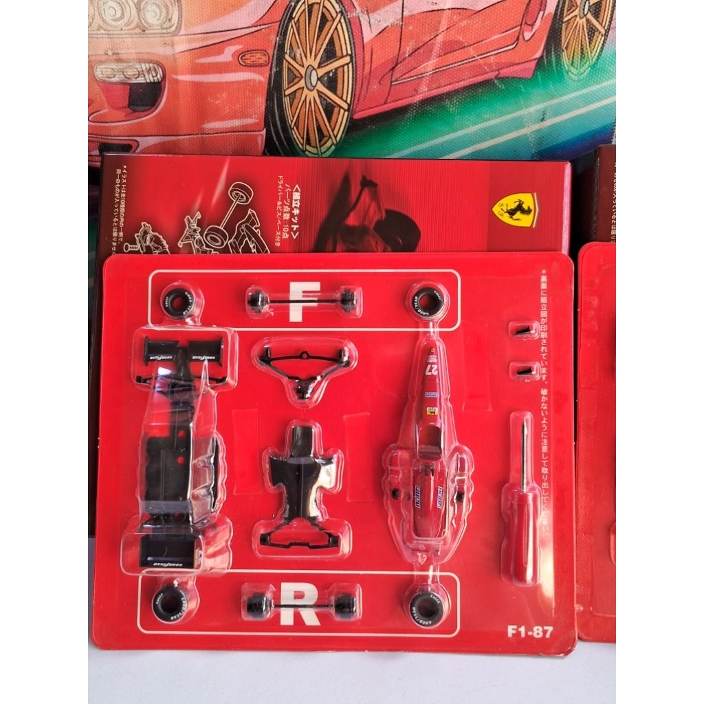 KYOSHO 1/64 - FERRARI F1-87 SỐ 27