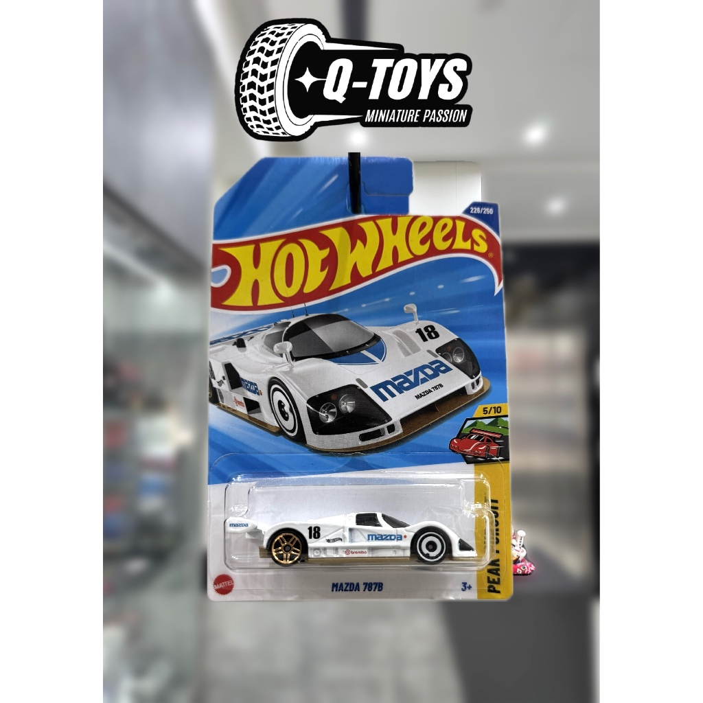 qtoys Xe mô hình Hot Wheels Mazda 787B tỉ lệ 1:64