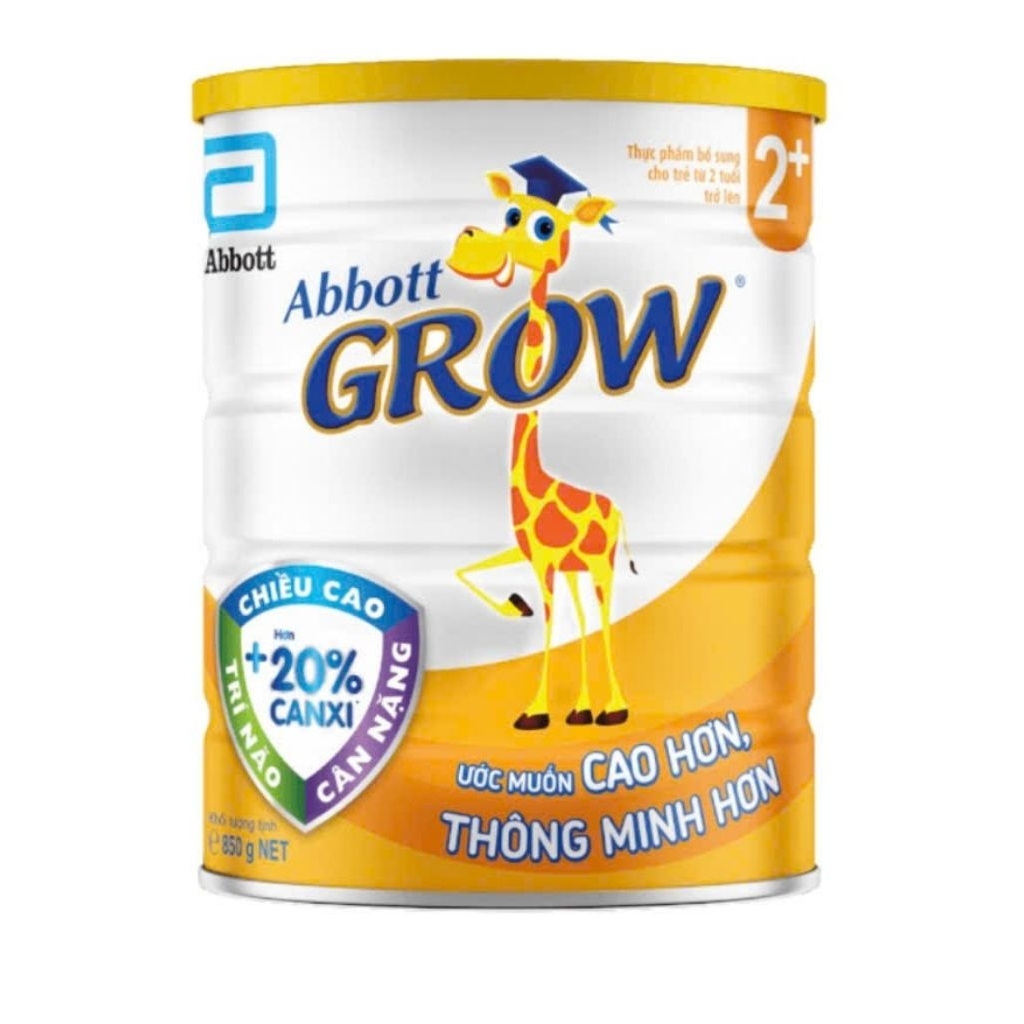 Sữa bột Abbott Grow 2+ 850g