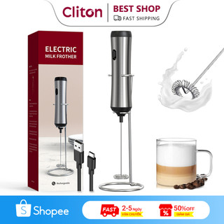  Cilton Máy đánh trứng Sữa tạo bọt cà phê hoạt động cấp thực phẩm có   không có chân đế 