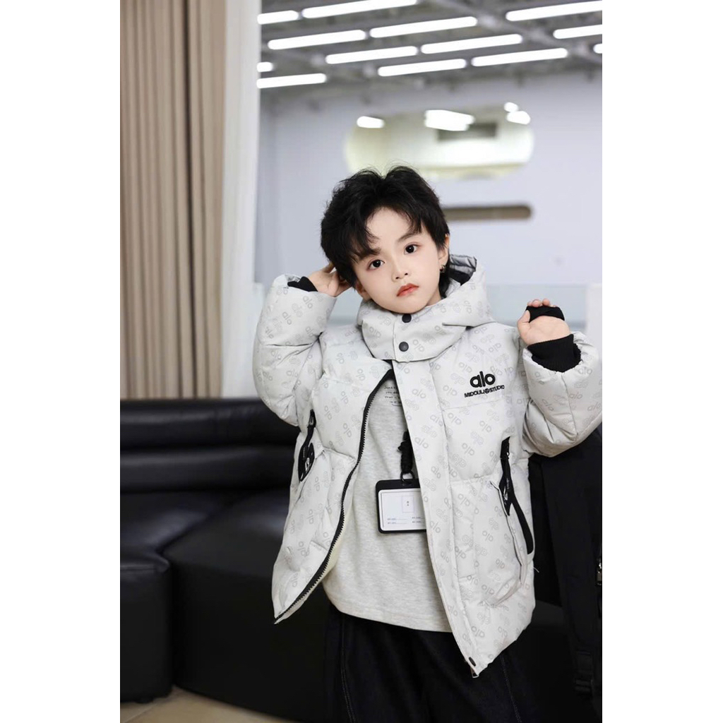 Áo bé trai,áo phao bé trai,áo phao ấm bé trai size 25-45kg