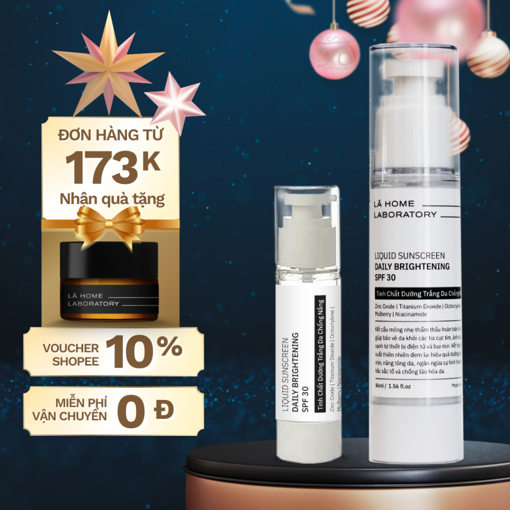 Tinh Chất Dưỡng Trắng Da Chống Nắng SPF 30 – LAHOME LABORATORY Liquid Sunscreen Daily Brightening SP