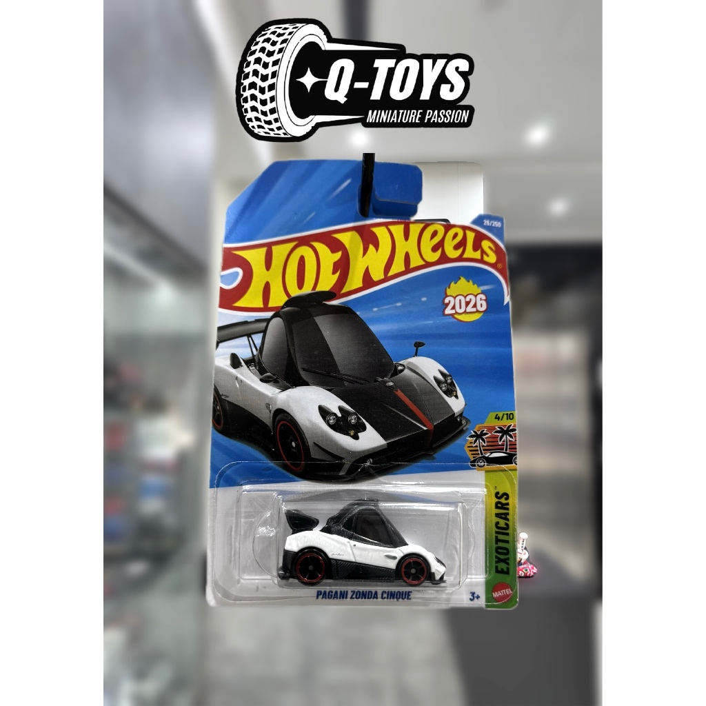 qtoys Xe mô hình Hot Wheels Pagani Zonda Cinque tỉ lệ 1:64 - Basic CASE B 2026