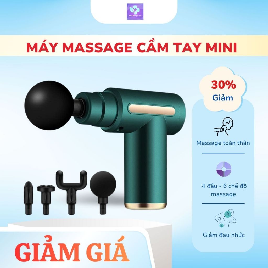 Máy Massage Cầm Tay Mini Đấm Lưng Máy Mát Xa Cổ Vai Gay Tiện Lợi Gọn Nhẹ OSK-802 - vòng matxa