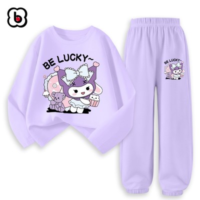Đồ bộ thu đông bé gái BabyloveGO chất thun cotton mềm mịn thoáng mát BD-RM06