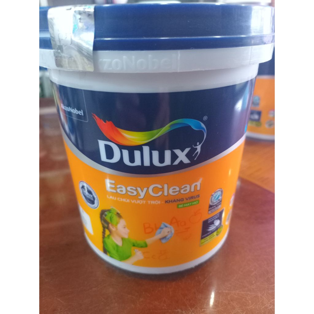 Dulux lau chùi vượt trội hàng chính hãng màu trắng