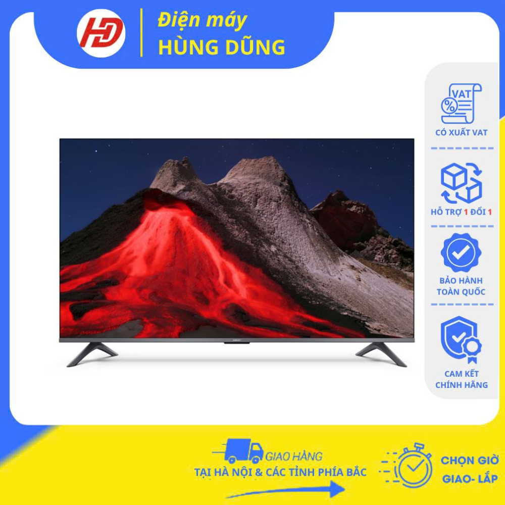 [ LẮP ĐẶT TRONG NGÀY TẠI HÀ NỘI ] Google Tivi Xiaomi A 4K 43 inch L43MB-AUSEA - Đổi mới 30 ngày nếu 
