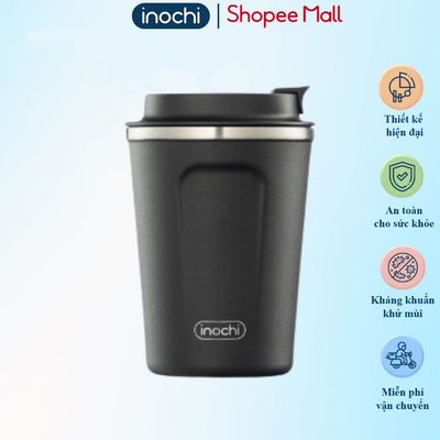 [KHẮC TÊN] Bình đựng nước giữ nhiệt inochi cao cấp Fuji Meet 350 ml - Hàng chính hãng, thép không gỉ