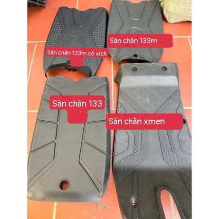 Sàn nhựa để chân xe điện M 133, nắp bình M 133, xe điện 133m Xmen Hàng đẹp có sẵn