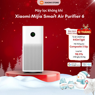  Máy Lọc Không Khí Xiaomi Mijia Smart Air Purifier 6 Khử Mùi & Lọc Sạch Bụi Mịn - Bảo Hành 12 Tháng 