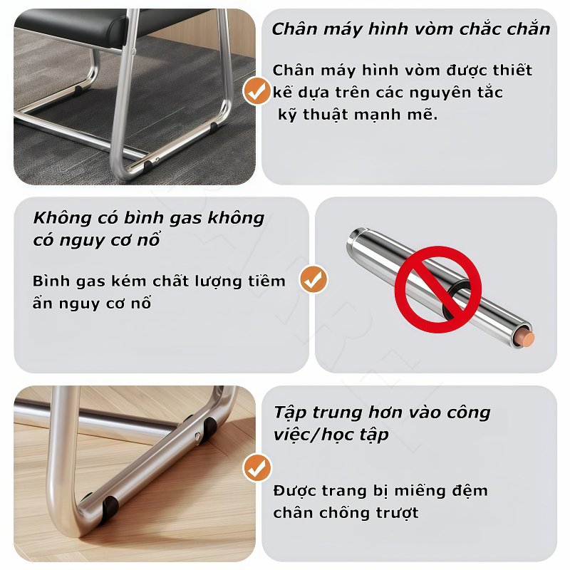 IB Ghế tựa lưng văn phòng làm việc Ghế máy tính thoải mái ngồi Ghế ký túc xá sinh viên có tựa lưng | BigBuy360 - bigbuy360.vn