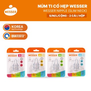 Núm ti cổ HẸP Wesser S/M/L/+ (2 cái/hộp)