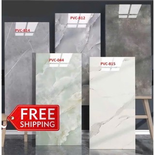  combo 100 tấm miếng dán tường phủ nhựa PVC 3D kích tấc 60x30cm tráng nhôm mặt sau xốp dán ốp tường pvc 100 tấm 