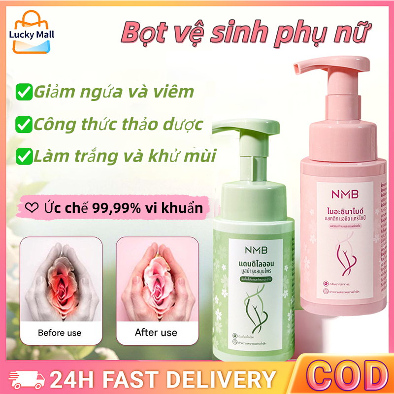 vệ sinh vùng kín(Mousse) Bọt vệ sinh phụ nữ Làm Giảm ngứa, khử mùi hôi sạch nhẹ nhàng- Làm trắng-Hồn