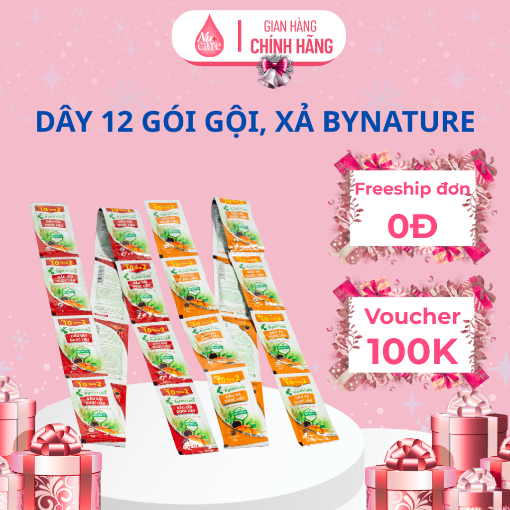 Dầu Gội Dược Liệu ByNature Giúp Nuôi Dưỡng Tóc Chắc Khỏe, Mềm Mượt Tự Nhiên