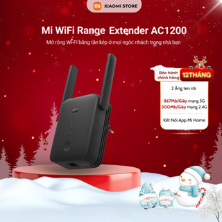  Kích sóng wifi Xiaomi AC1200 Mi Wifi Range Extender-RA75- Bộ kích wifi 2 băng tần 2.4GHz 5GHz 