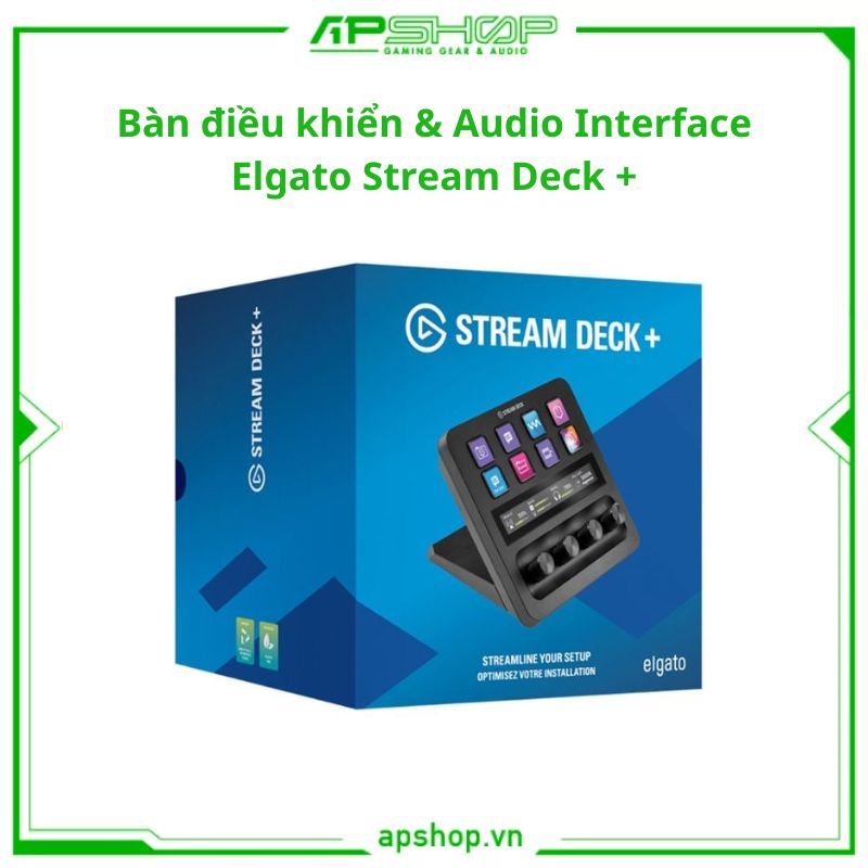 Thiết bị điều khiển & Audio Interface Elgato Stream Deck + | Chính hãng.