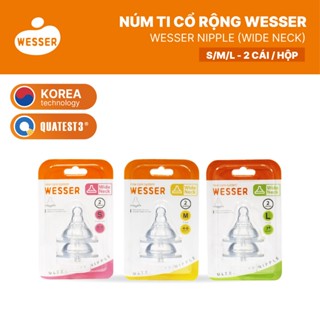 Núm ti cổ RỘNG Wesser S/M/L (2 cái/hộp)