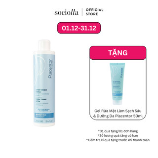  Nước Hoa Hồng Dưỡng Da Mặt Và Vùng Mắt Placentor Vegetal Floral Toning Lotion 
