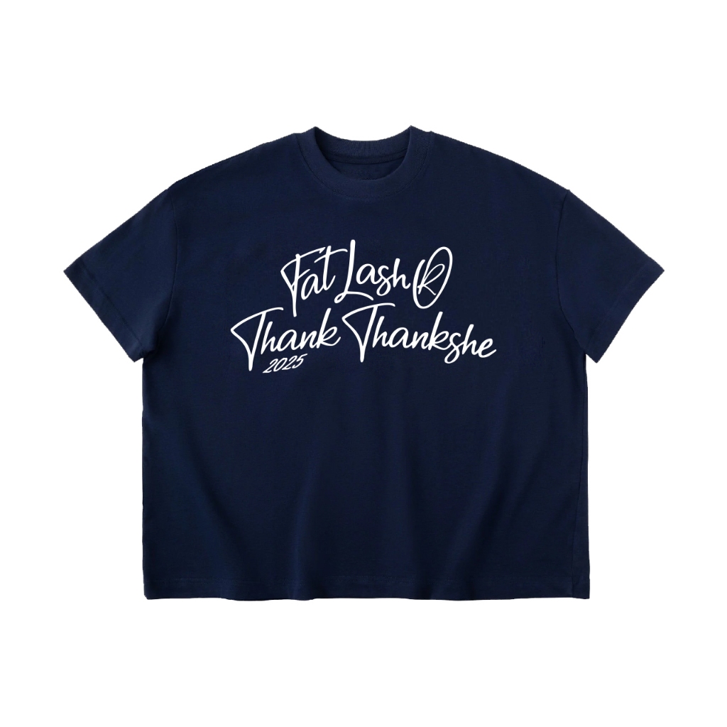 Áo thun FATLASH - THANKSHE - form boxy 280gsm.