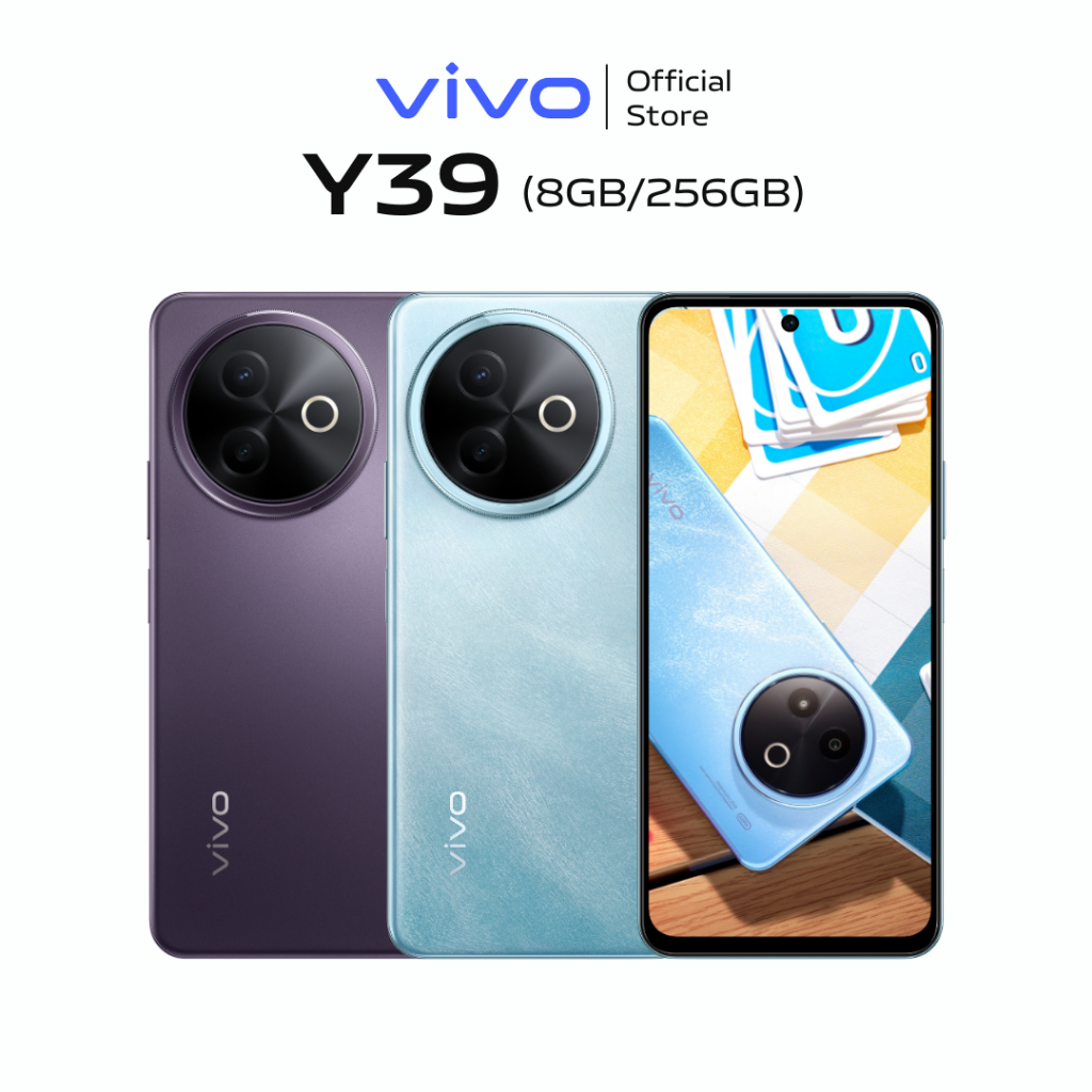 Điện thoại vivo Y39 (8GB/256GB) - Chính hãng - 1 Đổi 1 tháng đầu tiên - Bảo hành 12 tháng | BigBuy360 - bigbuy360.vn