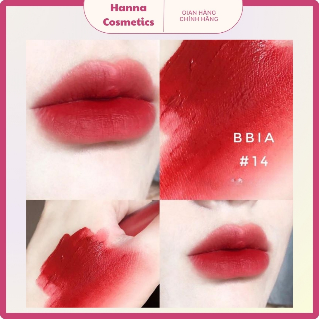 Son kem lì BBIA LAST VELVET LIP TINT VER 3 màu 14