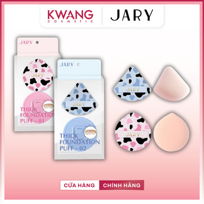Mút Tán Kem Nền Dày JARY Thick Foundation Puff