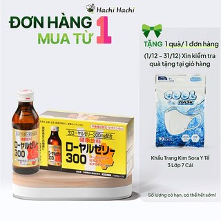  TPBS: Nước uống sữa ong chúa Royal Jelly 100mlx10 chai tăng cường hỗ trợ sức khỏe đẹp da 