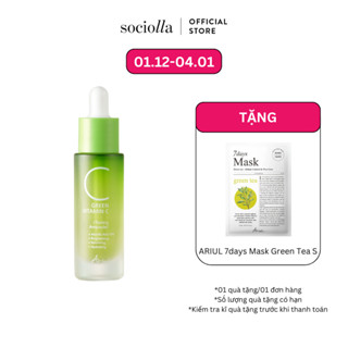  Tinh Chất Dưỡng Sáng Da Ariul Green Vitamin C Toning Ampoule 15ml 