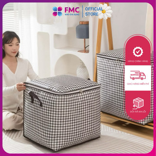Giỏ Đựng Quần Áo Vải Chống Nước Cỡ Lớn 100L 140L 180L GiadungFMC Túi Đựng Chăn Màn Đa Năng Gấp Gọn